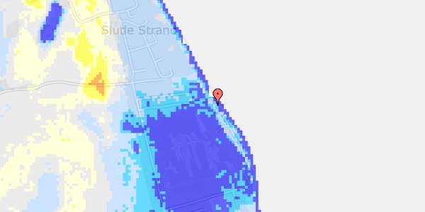 Ekstrem regn på Kystvej 53