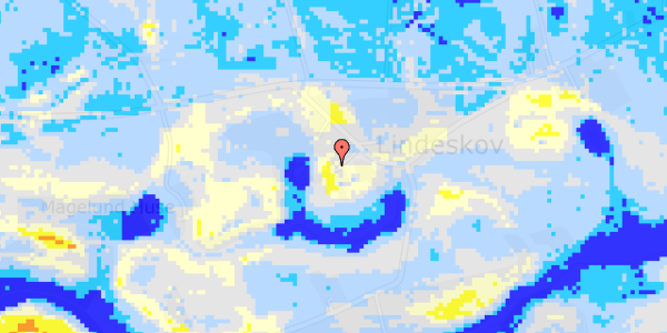 Ekstrem regn på Lindeskovvej 8