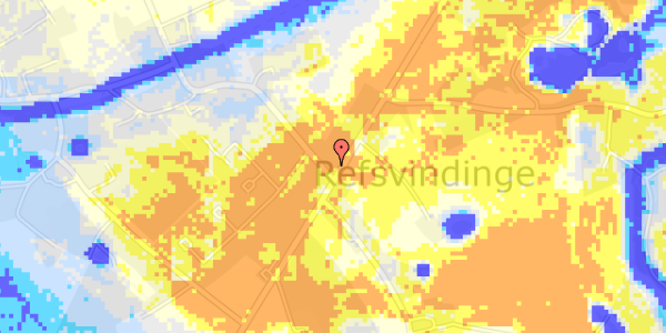 Ekstrem regn på Nyborgvej 53