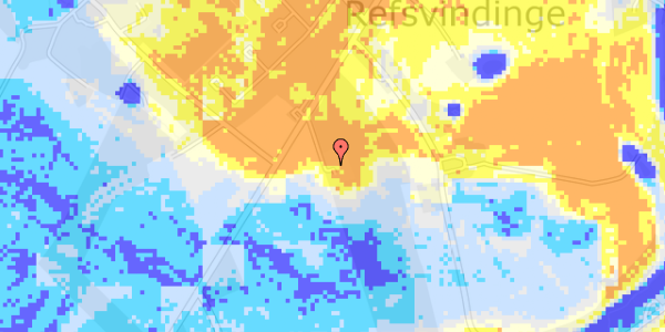 Ekstrem regn på Nyborgvej 56