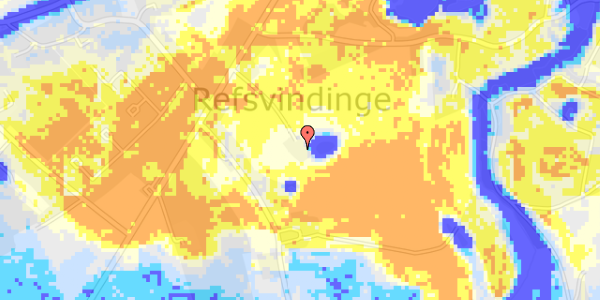 Ekstrem regn på Nyborgvej 62