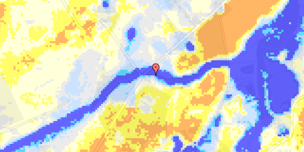 Ekstrem regn på Nyborgvej 74