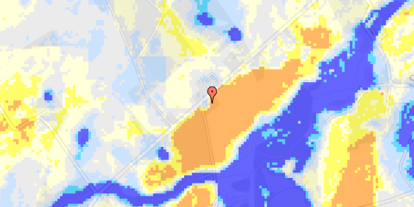 Ekstrem regn på Nyborgvej 82