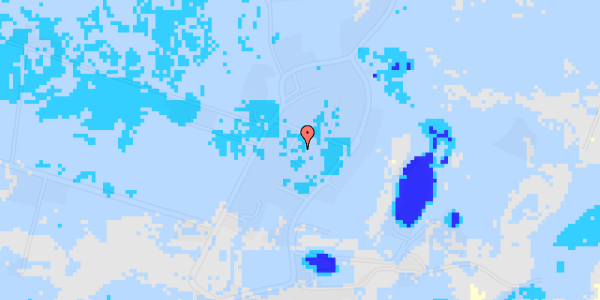 Ekstrem regn på Skættevænget 5