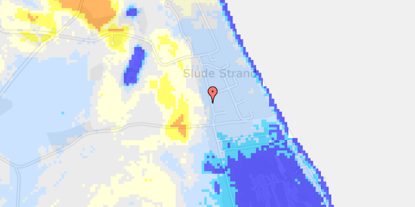 Ekstrem regn på Strandalleen 16