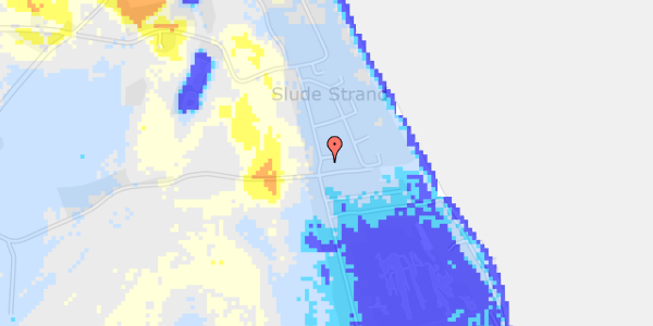 Ekstrem regn på Strandalleen 21