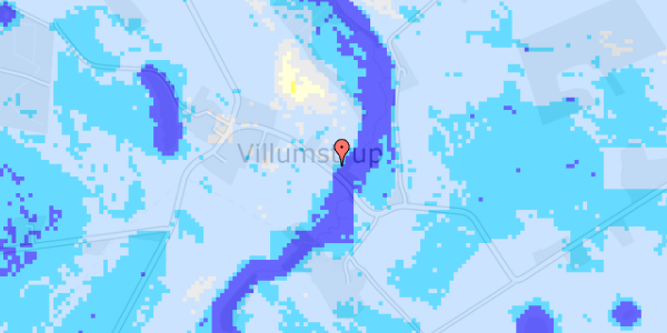 Ekstrem regn på Villumstrupvej 14