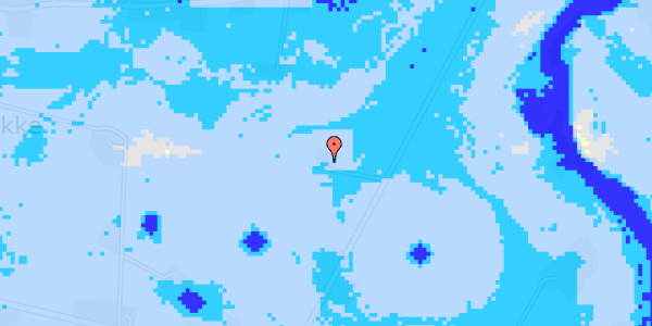 Ekstrem regn på Villumstrupvej 20