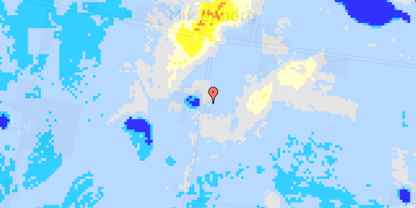 Ekstrem regn på Vormark Alle 1