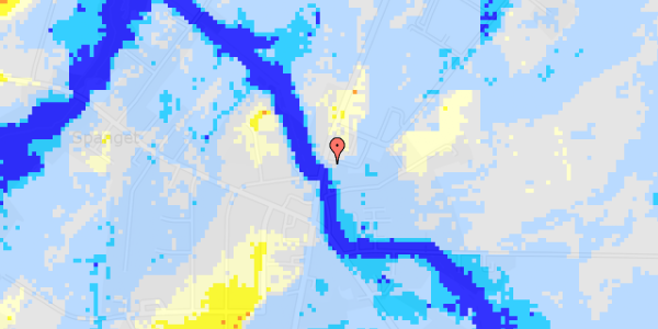 Ekstrem regn på Albanivej 9