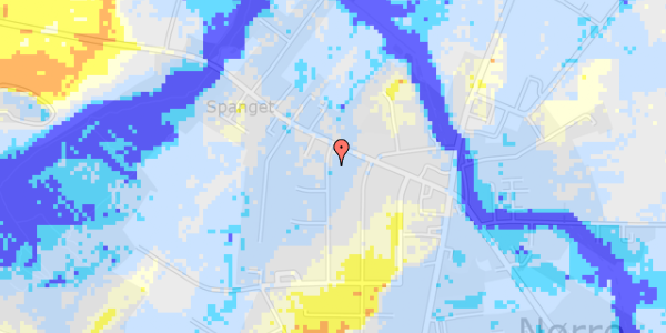 Ekstrem regn på Bregnevej 1