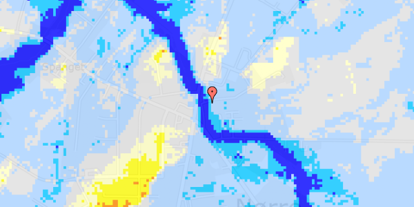 Ekstrem regn på Bøgevej 2A