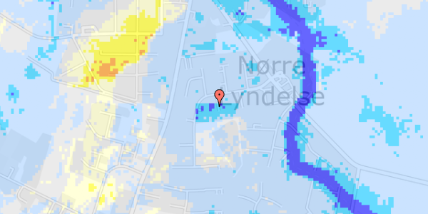 Ekstrem regn på Carl Nielsensvej 35