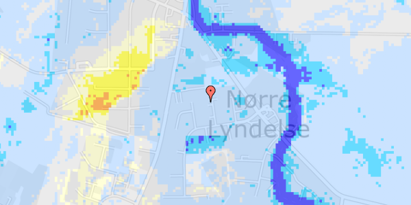 Ekstrem regn på Carl Nielsensvej 36A