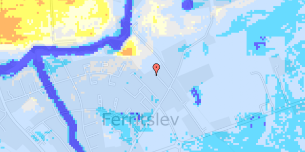 Ekstrem regn på Fasanvej 11