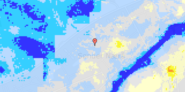 Ekstrem regn på Faunavænget 58