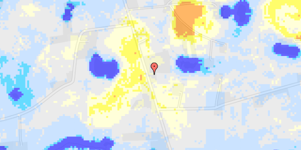 Ekstrem regn på Freltoftevej 75