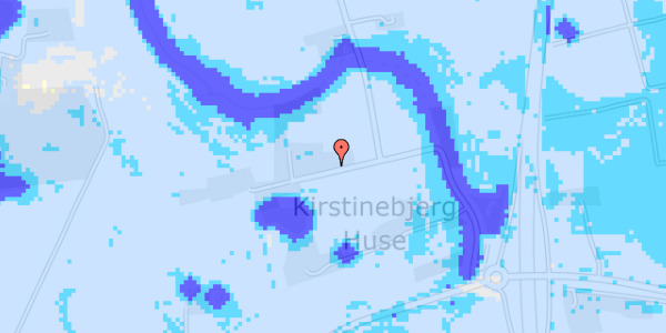 Ekstrem regn på Kirstinebjergvej 22