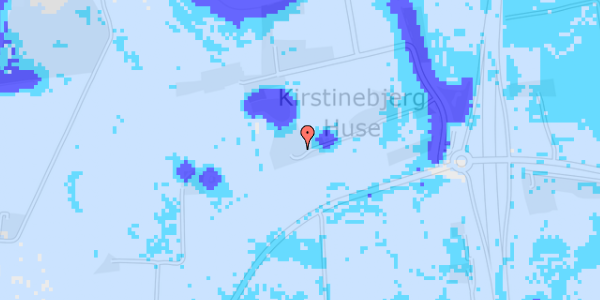 Ekstrem regn på Kirstinebjergvej 29