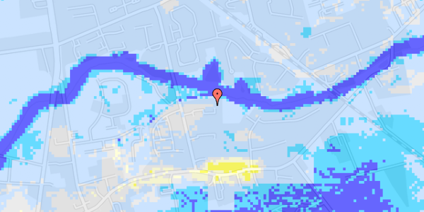 Ekstrem regn på Knud Bankesgyden 68