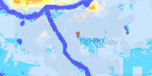 Ekstrem regn på Lundsbjergvej 38