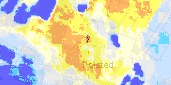 Ekstrem regn på Lykkebovej 5