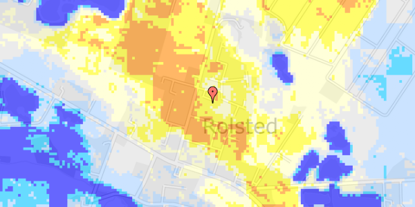 Ekstrem regn på Lykkebovej 10