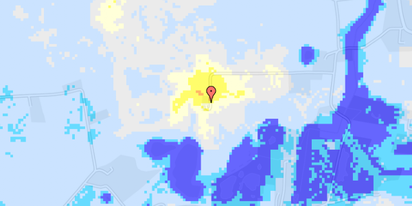 Ekstrem regn på Mosevej 8