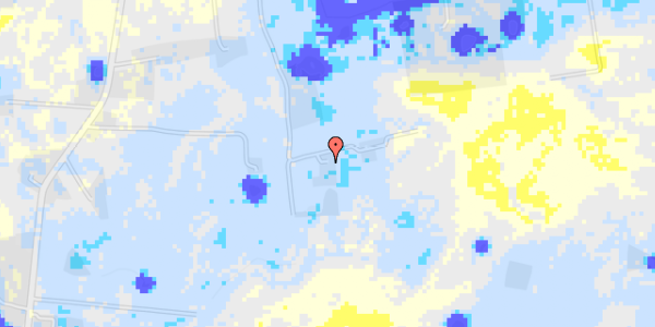 Ekstrem regn på Mørkhøjvej 6