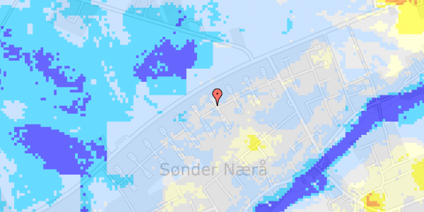 Ekstrem regn på Næråparken 48