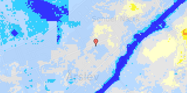 Ekstrem regn på Overvejen 96