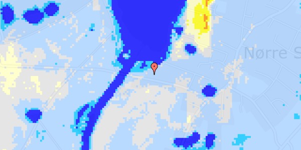 Ekstrem regn på Radbyvej 20