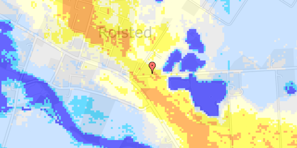 Ekstrem regn på Tvevadgyden 5