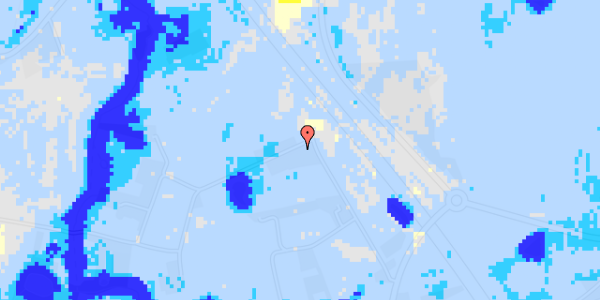 Ekstrem regn på Vesterskovvej 1