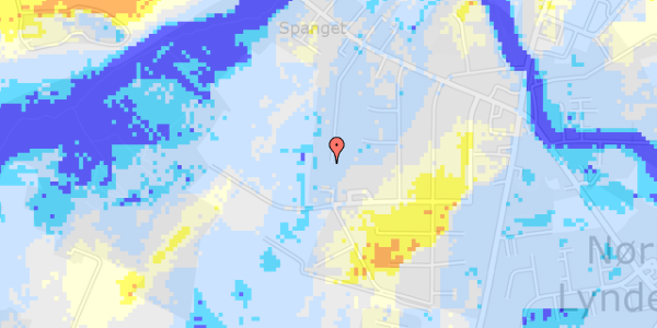 Ekstrem regn på Vestervangen 21