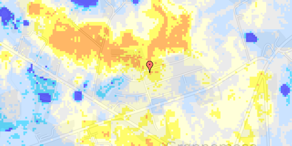 Ekstrem regn på Bellisvænget 2