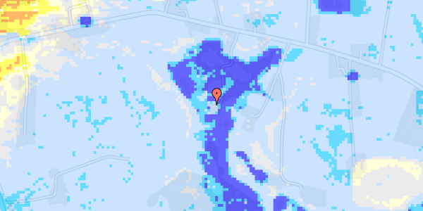 Ekstrem regn på Frøbjergvej 114