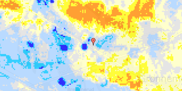 Ekstrem regn på Gl.Hovedvej 64