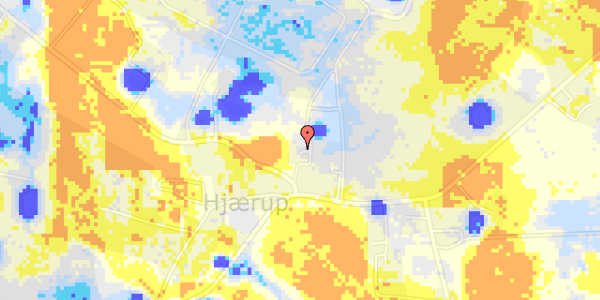 Ekstrem regn på Hjortegyden 4