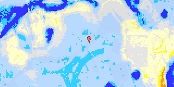 Ekstrem regn på Lindebjerg 38