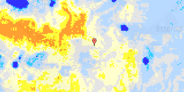 Ekstrem regn på Lupinvej 23