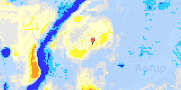 Ekstrem regn på Lyngvej 11