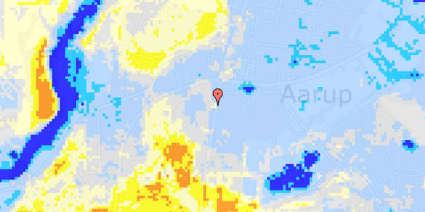 Ekstrem regn på Møllebakken 6