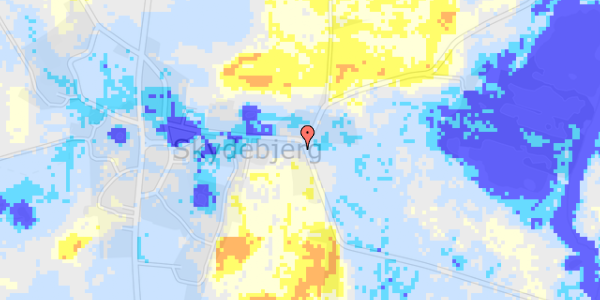 Ekstrem regn på Ortevej 2