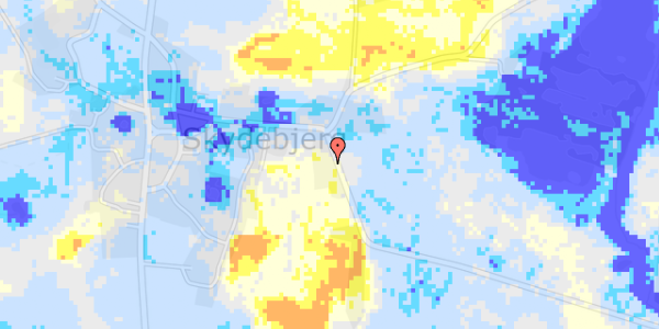 Ekstrem regn på Ortevej 8