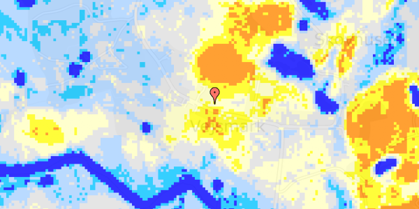 Ekstrem regn på Orte Vejsmark 25