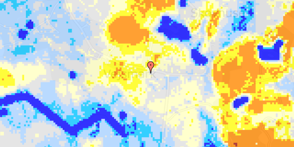 Ekstrem regn på Orte Vejsmark 36