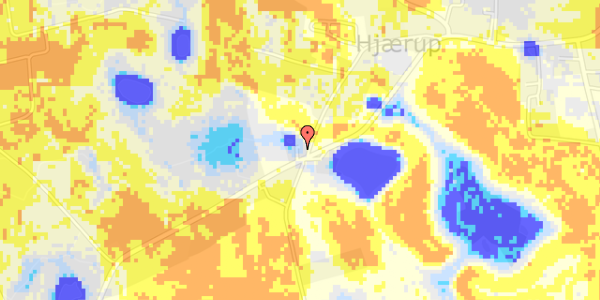 Ekstrem regn på Hjerupvej 30