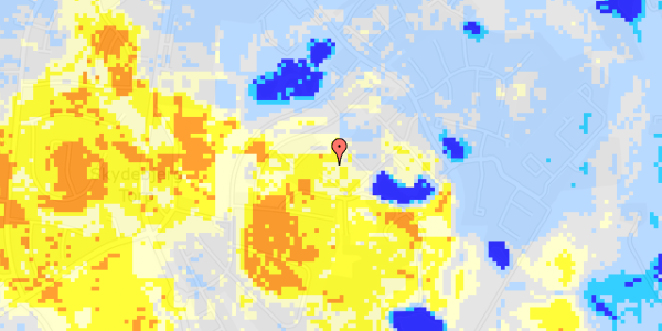 Ekstrem regn på Troldebakken 42