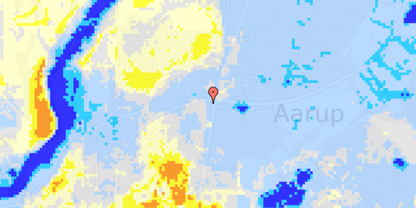 Ekstrem regn på Uglebjergvej 1